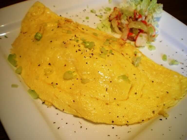 Crab Meat Omelette