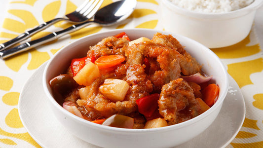 Squid Rings in Sweet and Sour Sauce