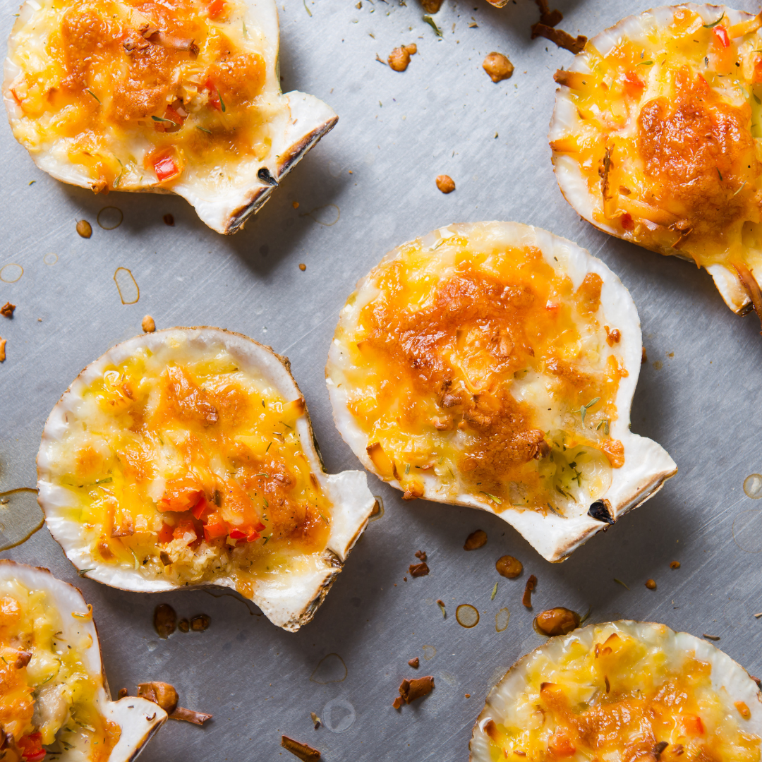 Half-Shelled Scallops 1Kg (55 to 60 pieces)