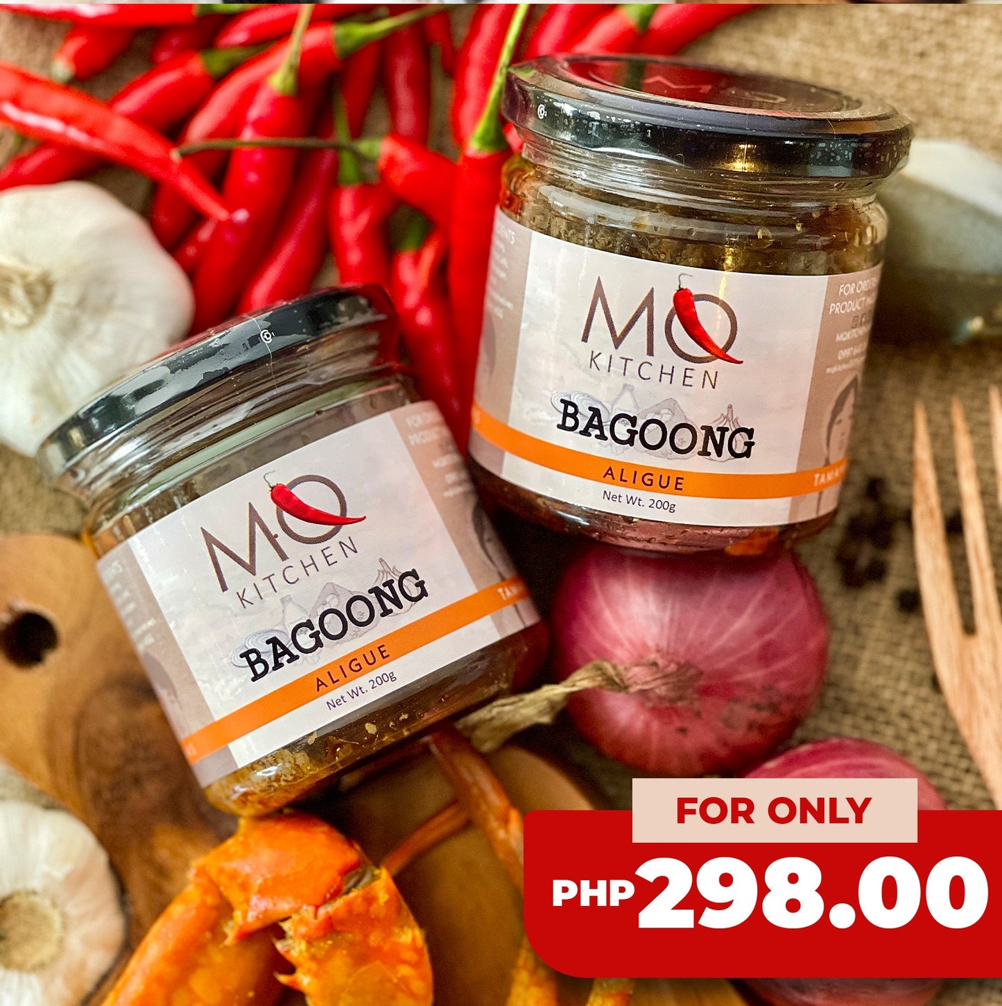 MQ Kitchen Aligue Binagoongan 200ml