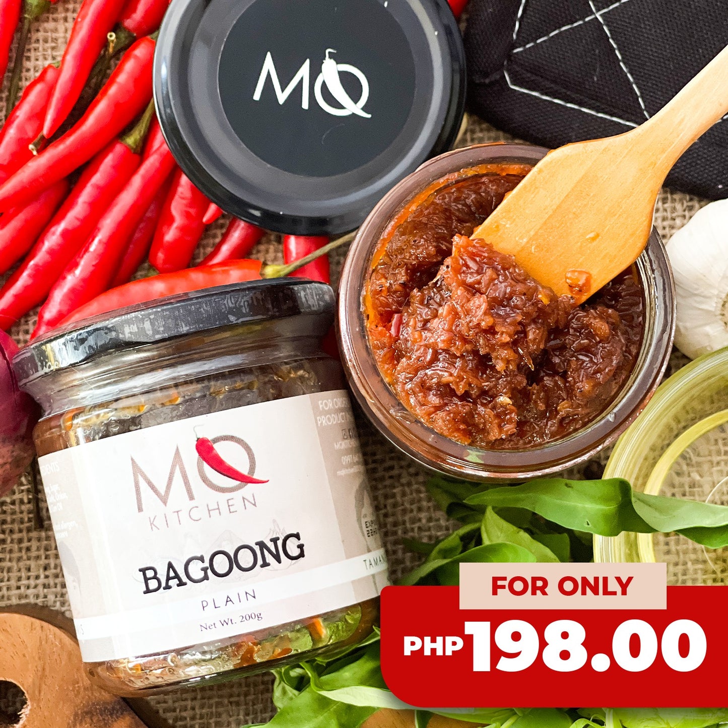 MQ Kitchen Plain Bagoong 200ml