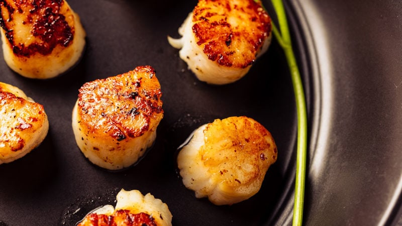 Simple Baked Scallop Meat