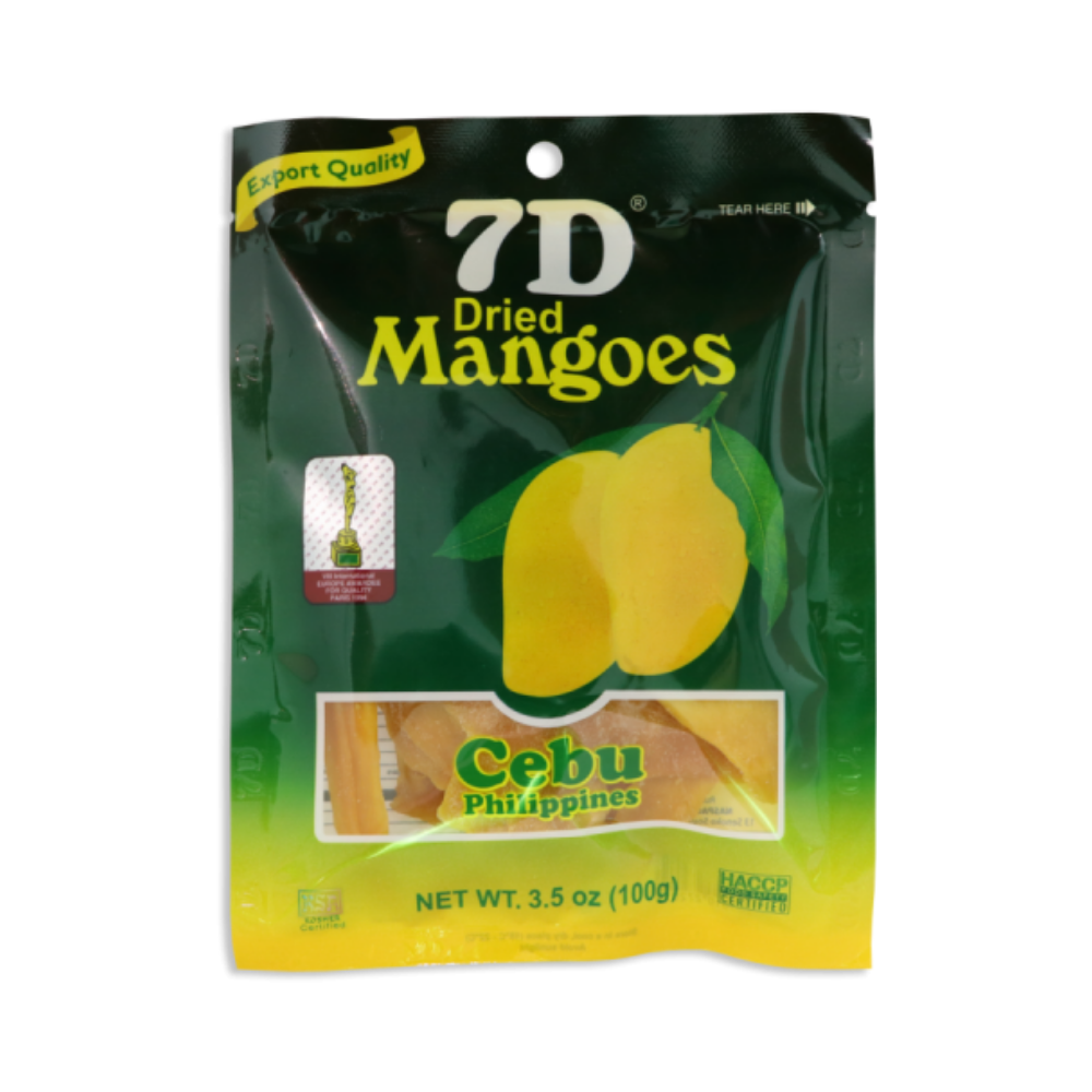 7D Dried Mangoes 100 Grams JRA Seafood