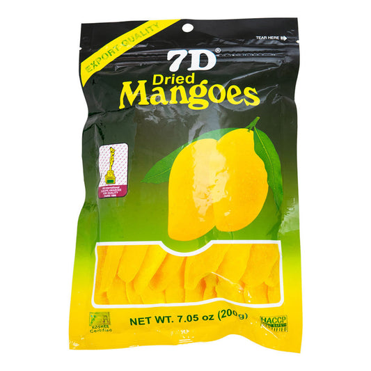 7D Dried Mangoes 200 Grams